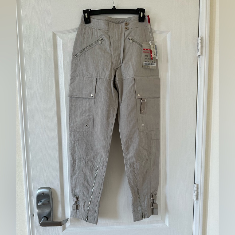 Prada Nylon Cargo Pants